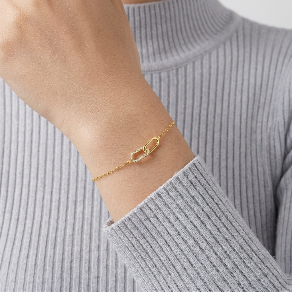 Lyra Double Link Bracelet