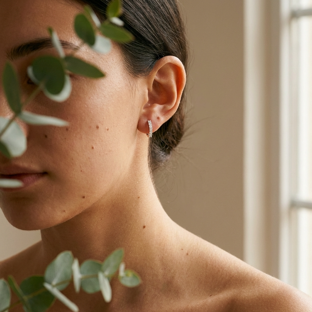 Julia Silver Hoops