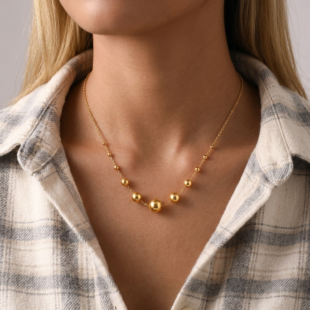 Celeste Sphere Necklace