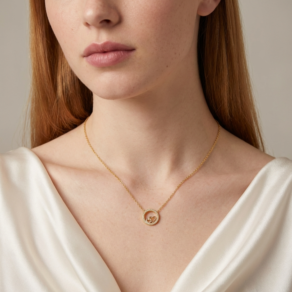 Sylvie Heart Necklace