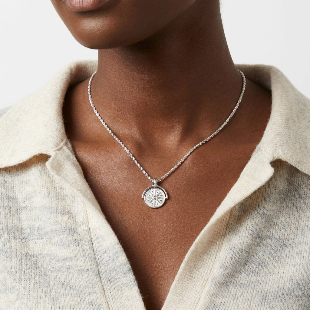 The Amulet Silver Necklace