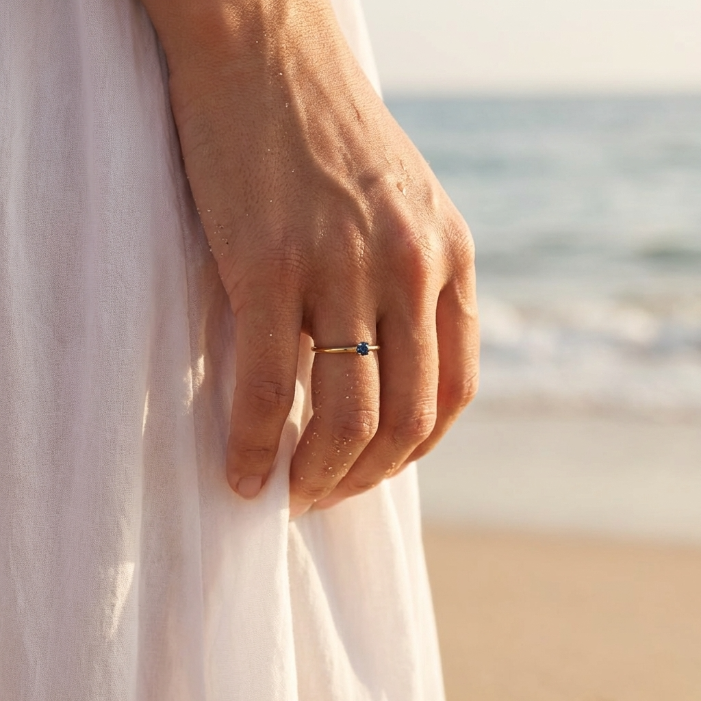 Iris Topaz Ring
