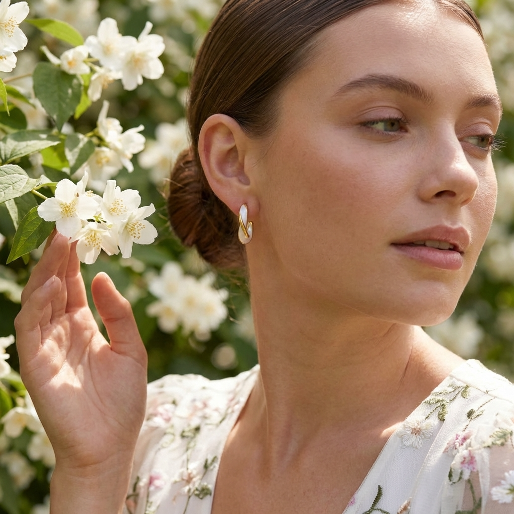 Margot Twist Hoops