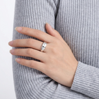 North Star Silver Ring