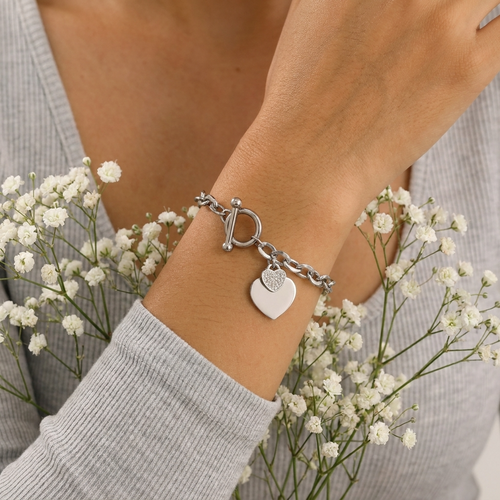 Bea Chunky Silver Bracelet
