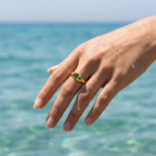 Iris Gold Ring