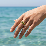 Iris Gold Ring