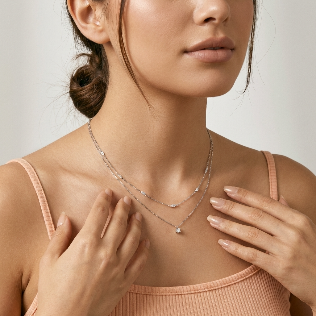 Grace Silver Necklace