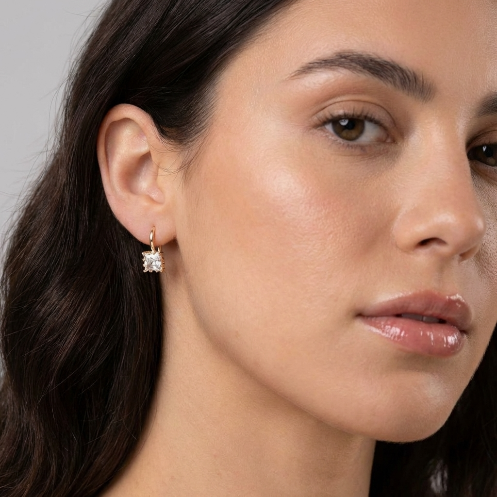 Elisa Crystal Earrings