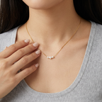 The Trinity Pearl Necklace