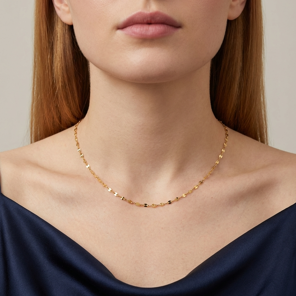 Cleo Fine Choker Necklace