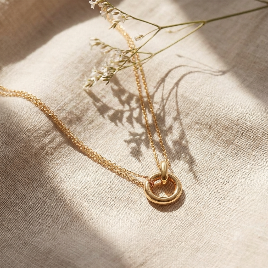 Thea Circles Necklace