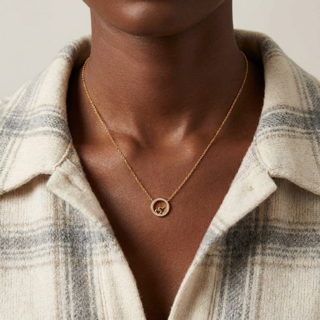 Sylvie Heart Necklace