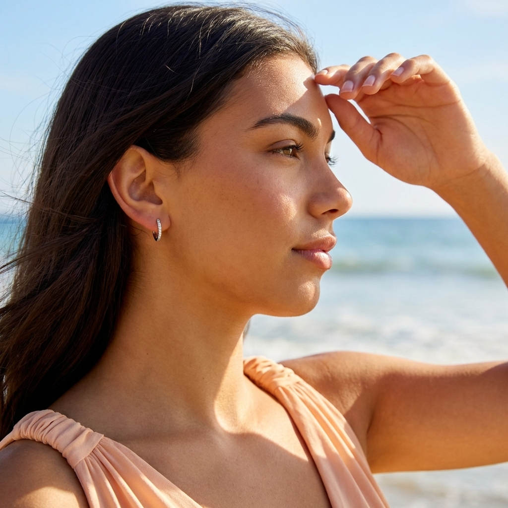 Evelyn Infinity Hoops