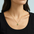 Geneviève Emerald Necklace