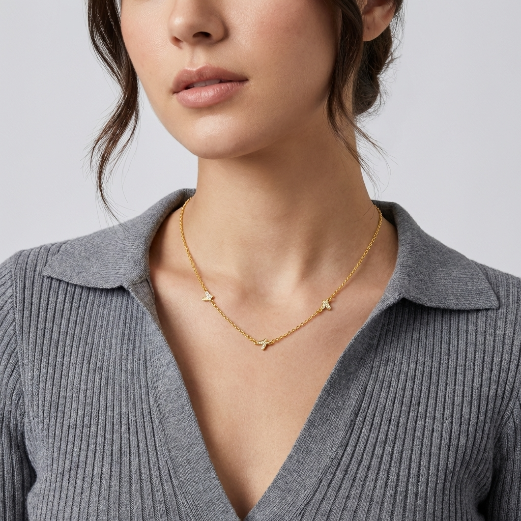 Faye Butterfly Necklace