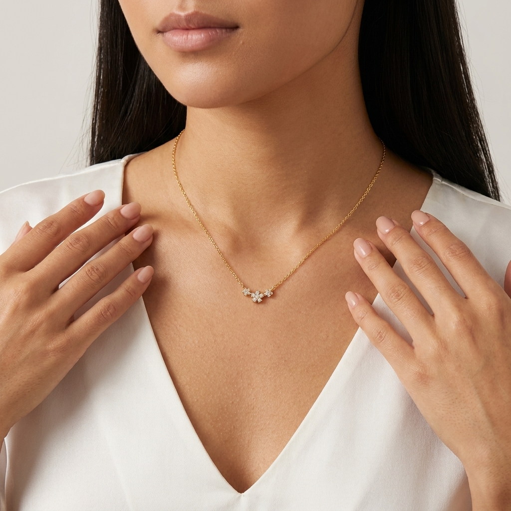 The Blossom Trio Necklace
