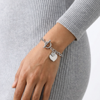 Bea Chunky Silver Bracelet