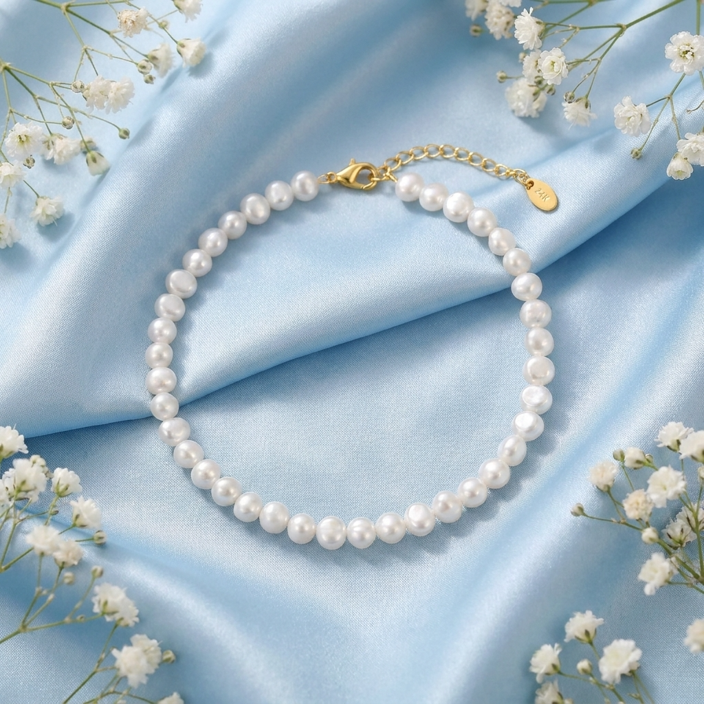 Mirelle Pearl Anklet