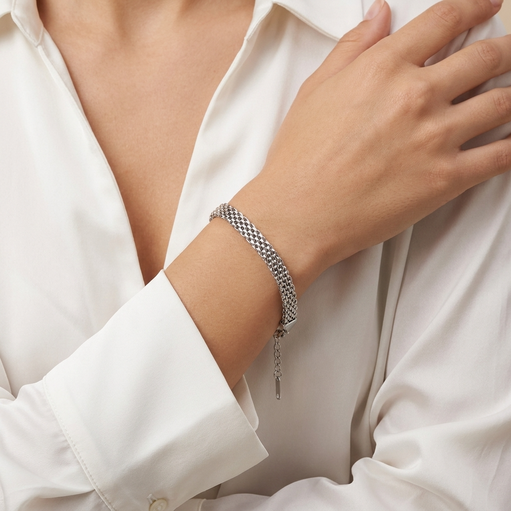The Armor Silver Bracelet