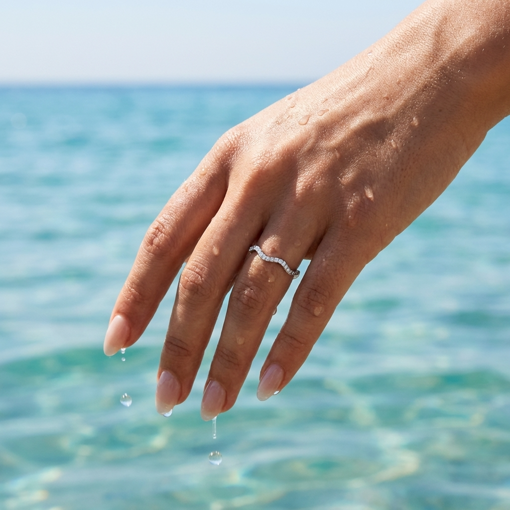 Océane Wave Ring