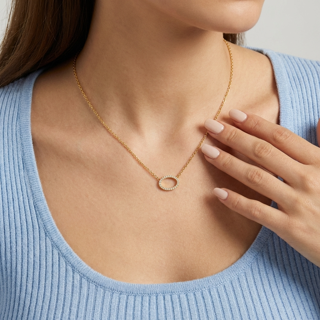 Lucie Crystal Necklace