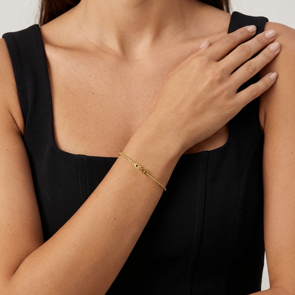 Zoé Peridot Bracelet