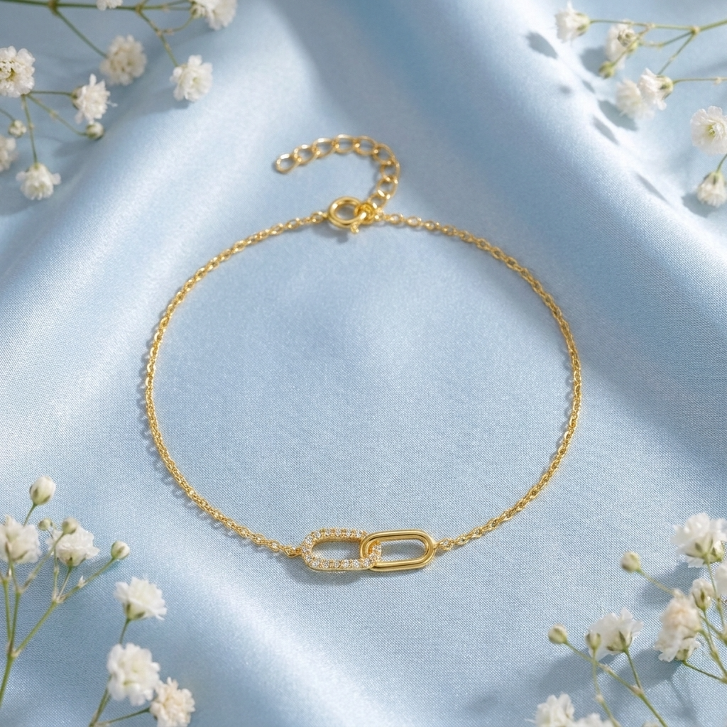 Lyra Double Link Bracelet