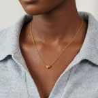Ruby Heart Necklace