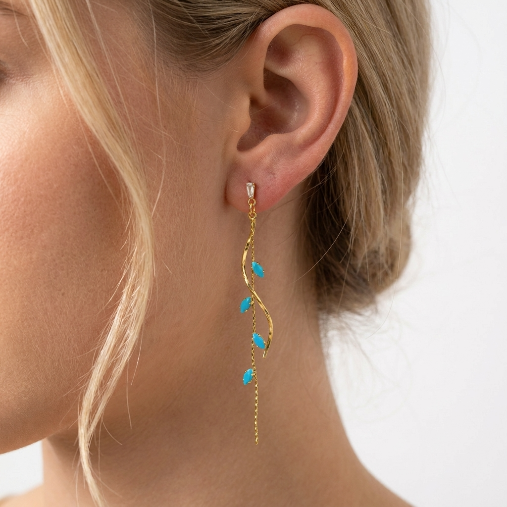 Santorini Turquoise Drops