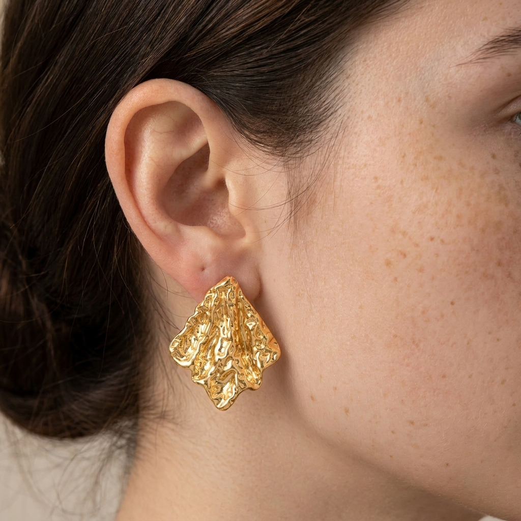 Artisan Ripple Studs