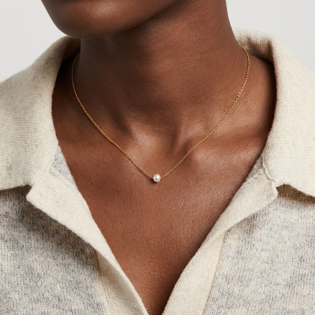 Elise Pearl Necklace