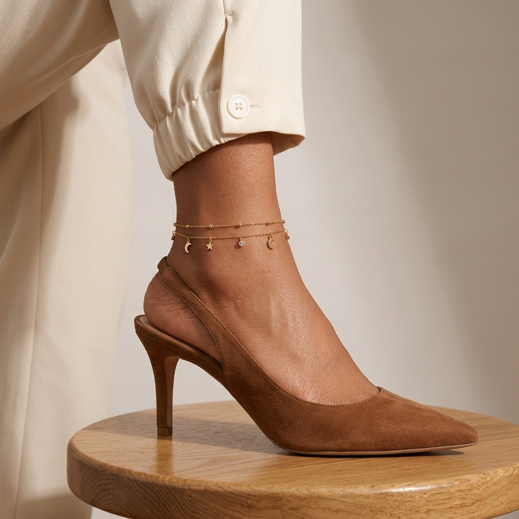 Lumina Star Anklet