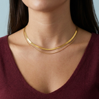 Sabine Gold Necklace