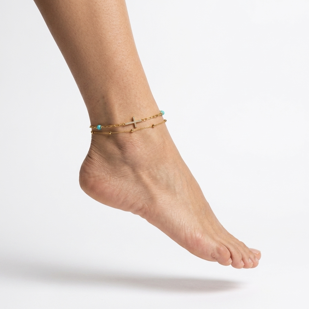Faith Gold Anklet