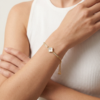 Pavé Petal Bracelet