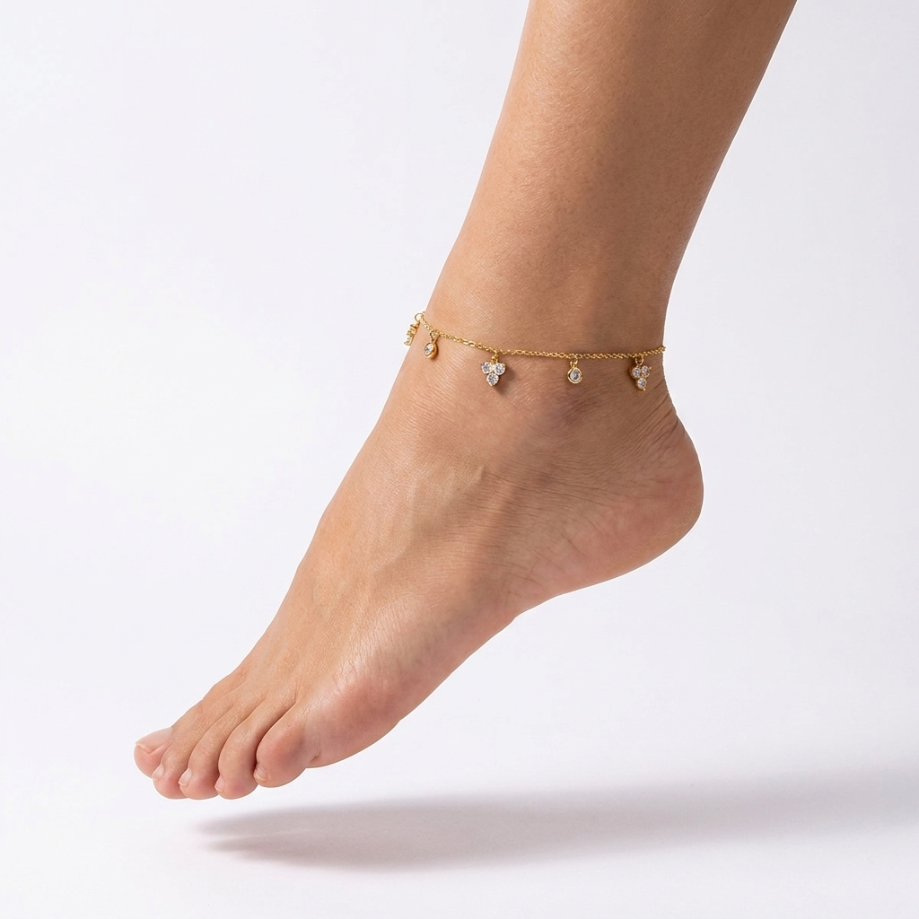 Petite Bloom Anklet