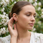 Esme Emerald Hoops