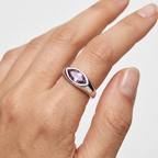 Iris Silver Ring