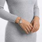 Bea Chunky Silver Bracelet