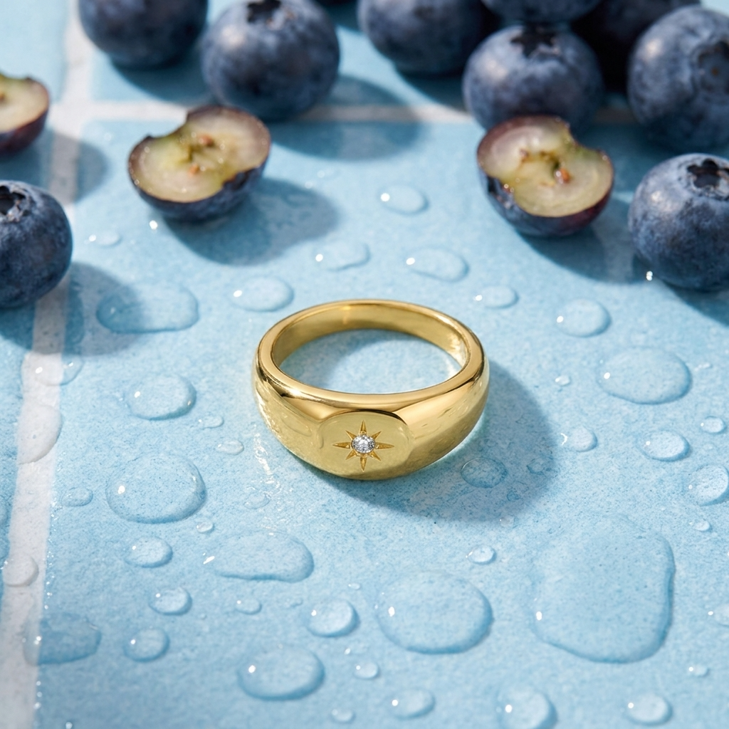 North Star Gold Ring
