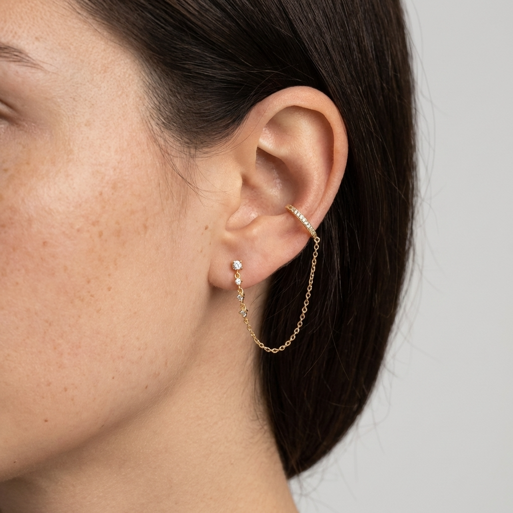 Victoire Chain Earrings