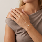 Lyra Crystal Hand Chain
