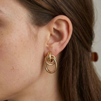 Sasha Interlocking Link Earrings