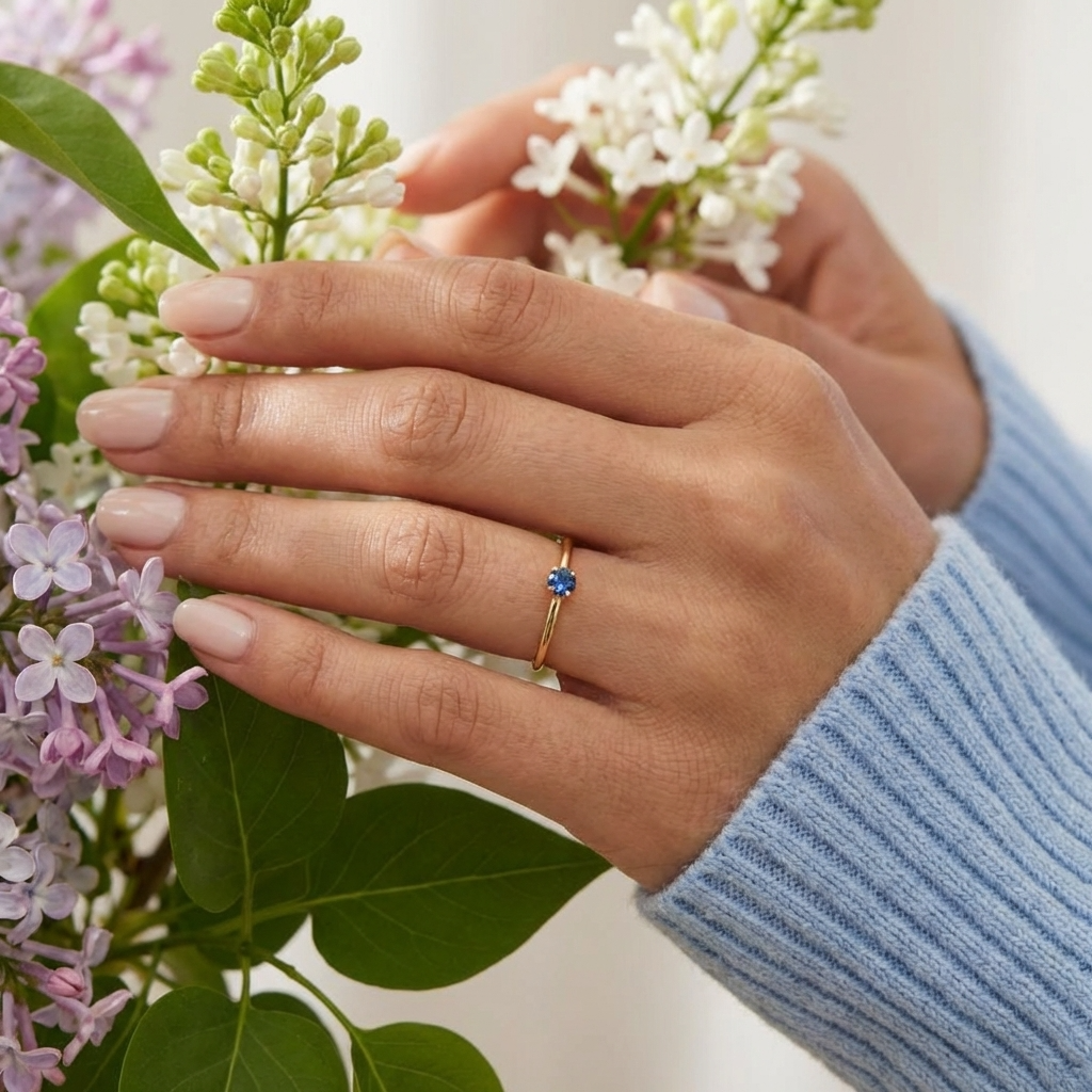 Iris Topaz Ring