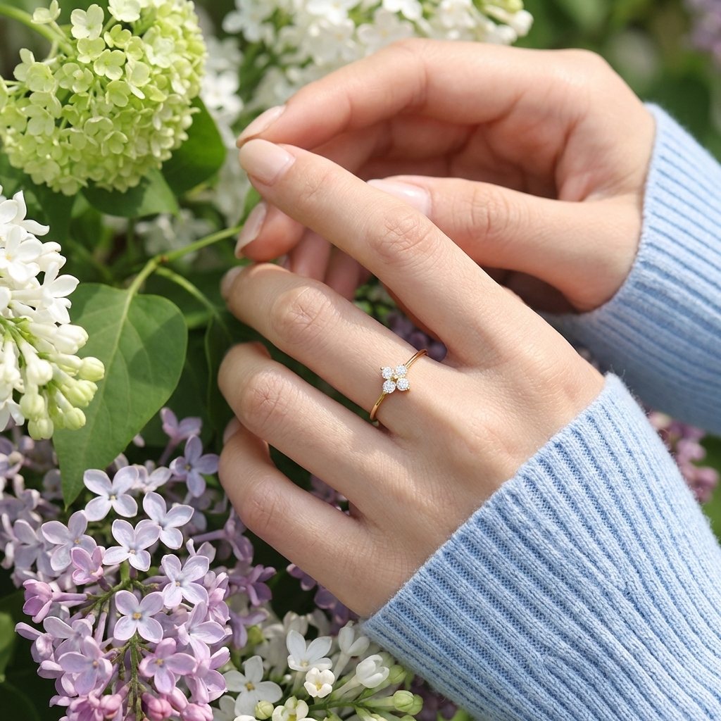 Mathilde Clover Ring