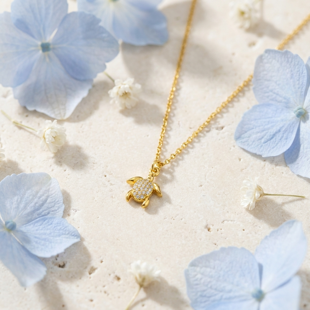 Slow & Steady Gold Necklace