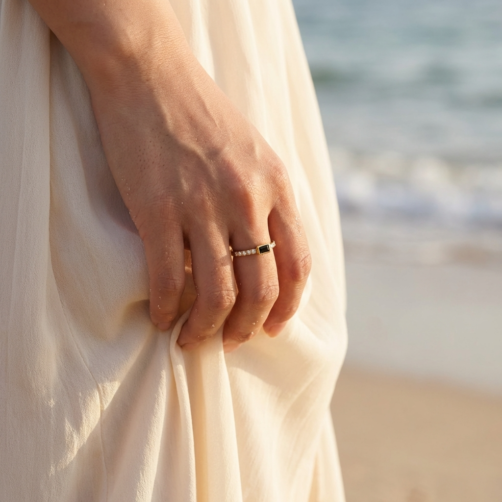 Odette Onyx Ring
