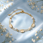 Nerina Coastal Shell Anklet