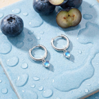 Florence Silver Hoops